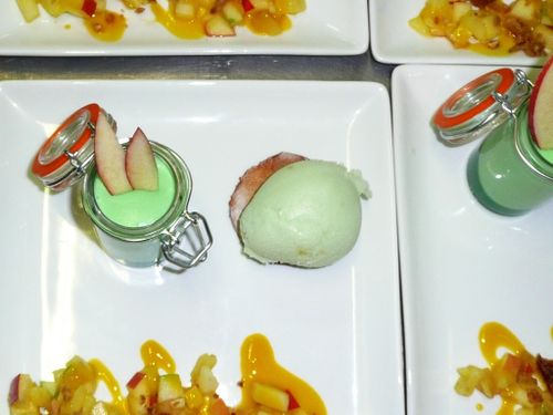 L'Ardoise 2009 dessert aux pommes