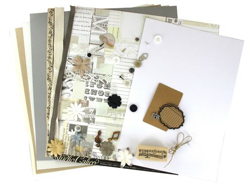 Kit pages Photo Attitude par Christine