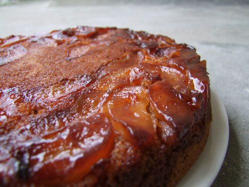 Gateau poires noisettes