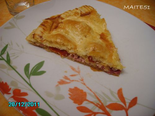 Tourte Tomates cerises part