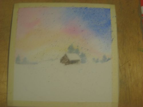 Cartes De Voeux A Faire A L Aquarelle Aquarellement Votre