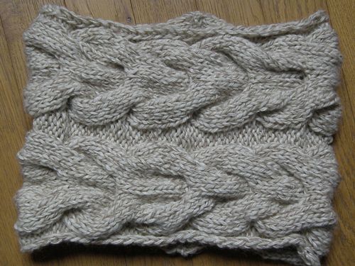 snood torsades Jan 2011