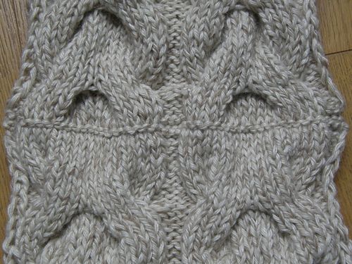 snood torsades Jan 2011