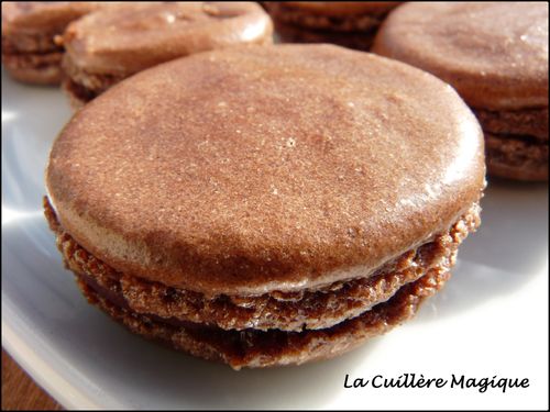 Macarons au chocolat 01/2011