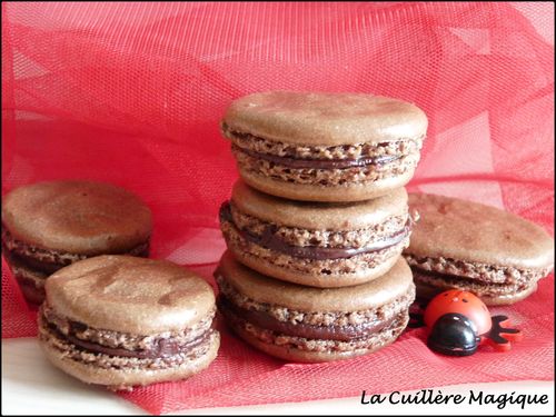 Macarons au chocolat 01/2011