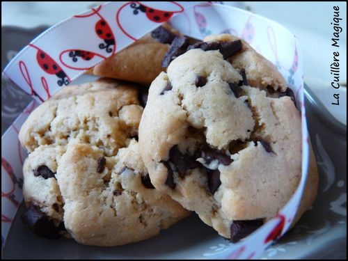 Cookies beurre de cacahuète et pépites de chocolat