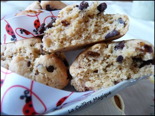 Cookies beurre de cacahuète et pépites de chocolat