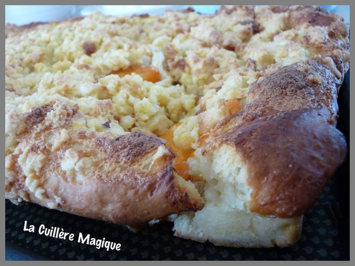 Brioche abricots crumble 19/06/11