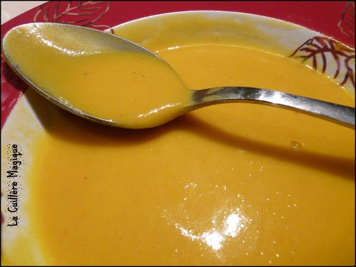 Velouté de potimarron 1/12/2010