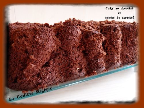 Cake choco-crème de caramel