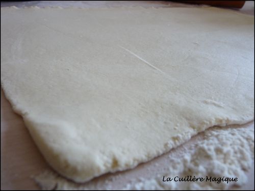 Pâte feuilletée sans pliage aux petits suisses le 07/06/11