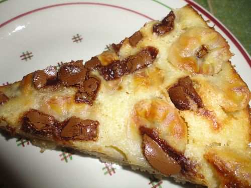 Jeu interblog 20:Clafouti banane chocolat - Le blog de pastissadeceline ...