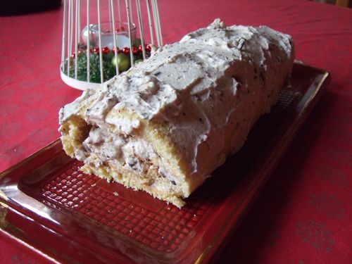 buche straciatella