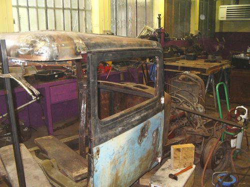 atelier hot rod portière ajustée