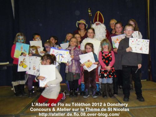 Téléthon-Donchery-Concours Peinture-St Nicolas-A-telier de Flo8