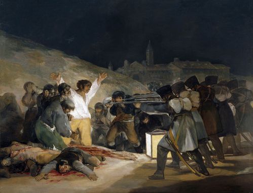 Francisco de Goya y Lucientes Los fusilamientos del tres
