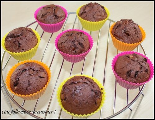 Muffins au chocolat et oranges confites (1)