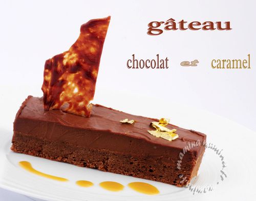 GÂTEAU CHOCO-CARAMEL 