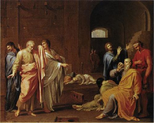Mort de Socrate DUFRESNOY 1650