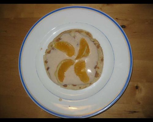crêpes marons-oranges