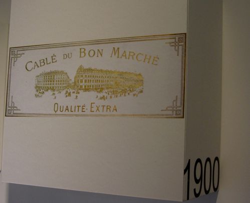 LOGOS du MAGASIN  Le BoN MaRcHé RiVe GaUcHe  - Le PARIS de POUPIE