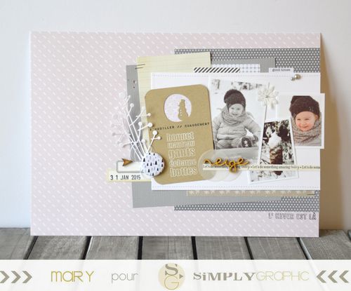 Mary pour Simply Graphic page hiver 1