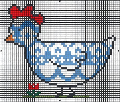 Poule Dentelle