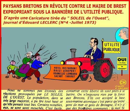Paysans bretons en révolte