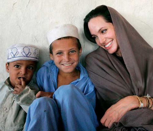 angelina joly en afghanistan