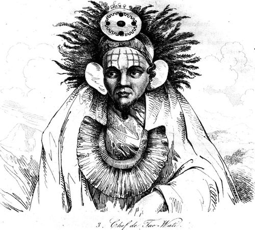 chef de Tahuata 1774 voyage de cook