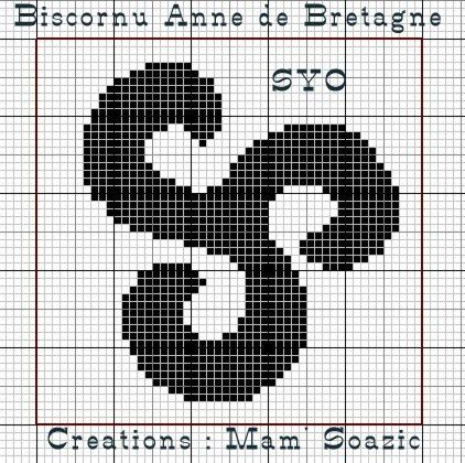 Biscornu Anne de Bretagne