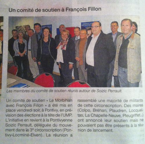 le Morbihan avec Francois Fillon - Ouest France