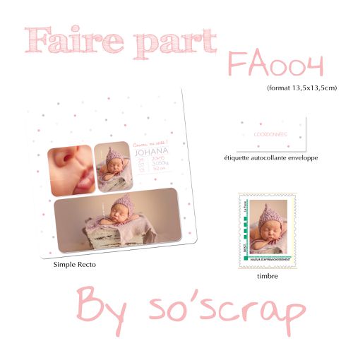 faire-part FA004