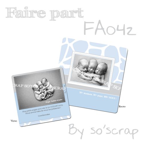 faire-part FA042