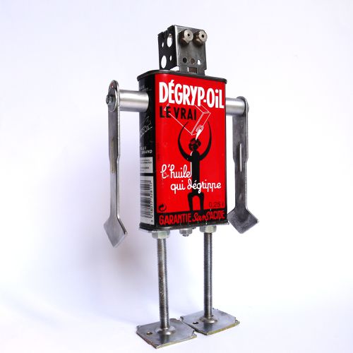 recycled robot degrip oil