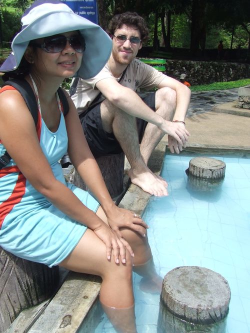 source eau chaude ranong thailande
