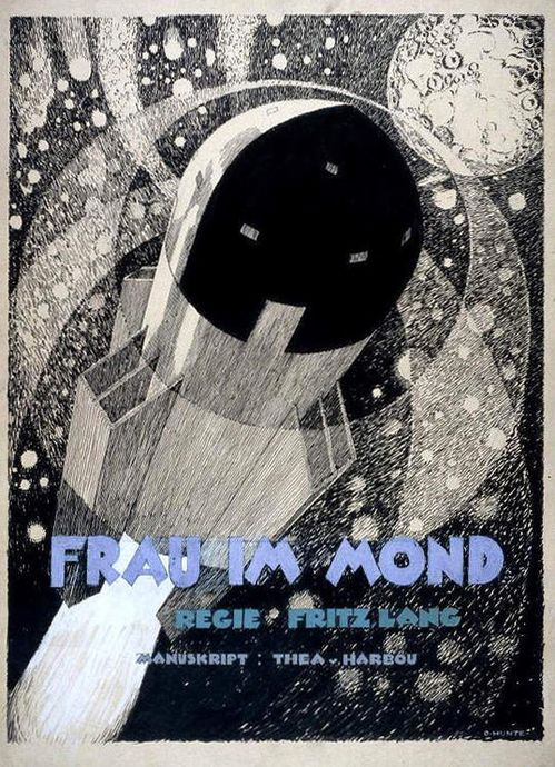 la femme sur la lune AFFICHE 2