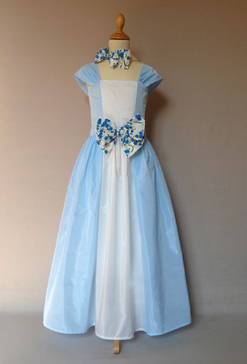 robe princesse grande fille mariage