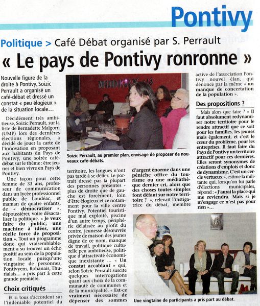 Pontivy Journal 14 mai 2010 le pays de Pontivy ronronne