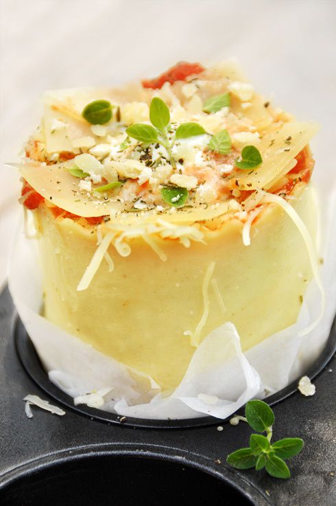 Lasagnes cupcakes facile