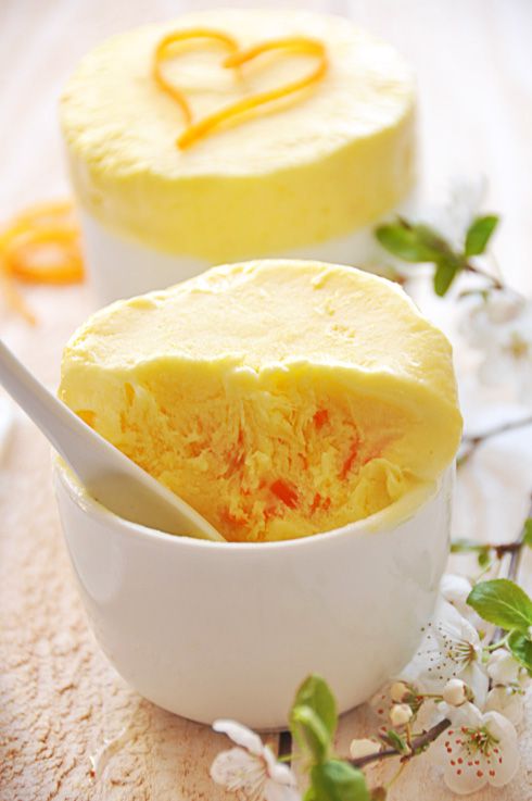Souffles glaces a l-orange