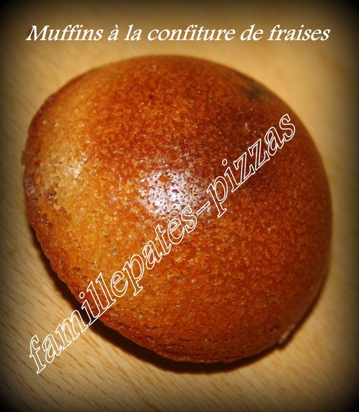 muffins confiture fraise
