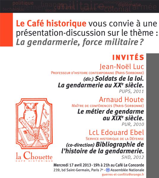 LA CHOUETTE AVRIL 2013
