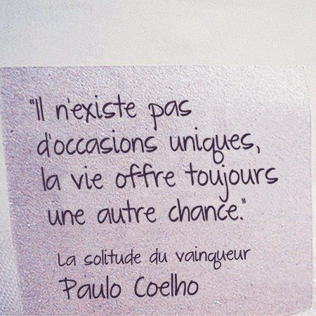 Une Autre Chance...