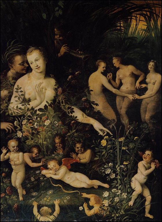 ecole de fontainebleau allegorie mythologique