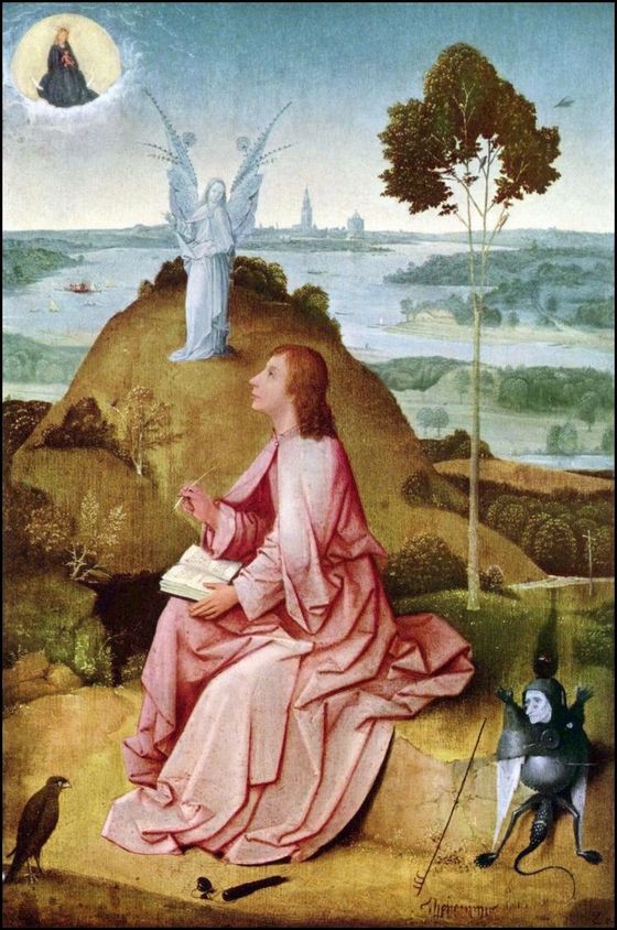 jheronimus bosch saint jean evangeliste patmos