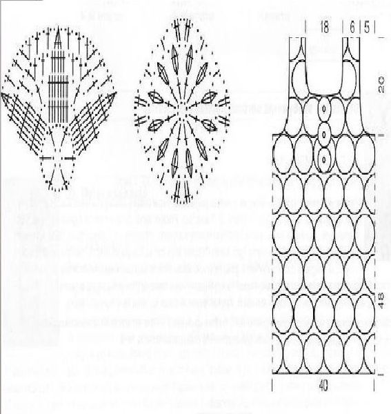tunique aux motifs ronds.