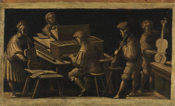Entourage de Hans Burgkmair Musique profane