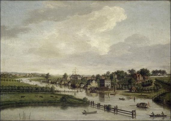 johann dietrich findorff sur la riviere trave lübeck