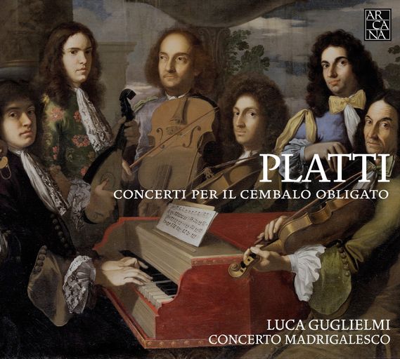 Giovanni Benedetto Platti Concerti cembalo Luca Guglielmi C